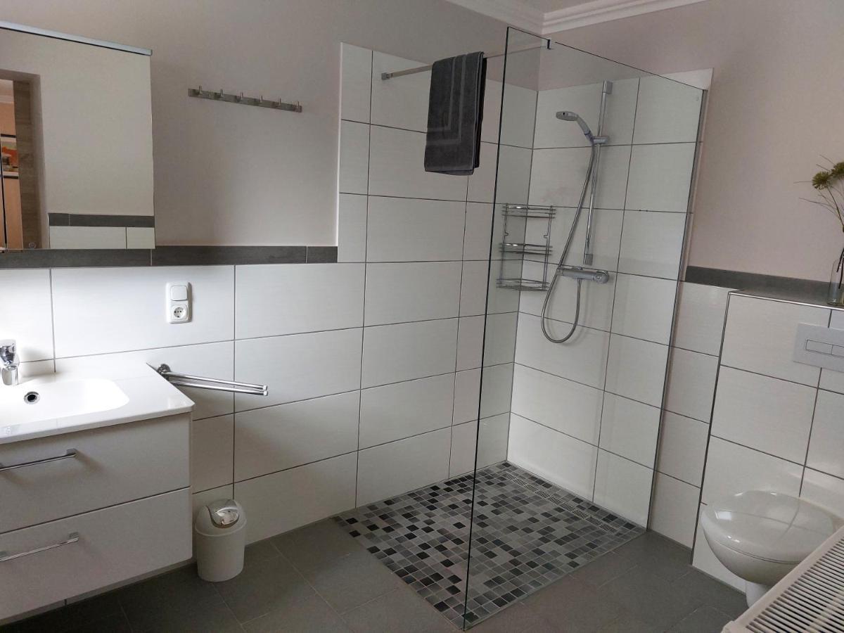 Appartamento Haus Strandlust- Gemuetliches Studio Direkt Am Duemmer Lembruch Esterno foto