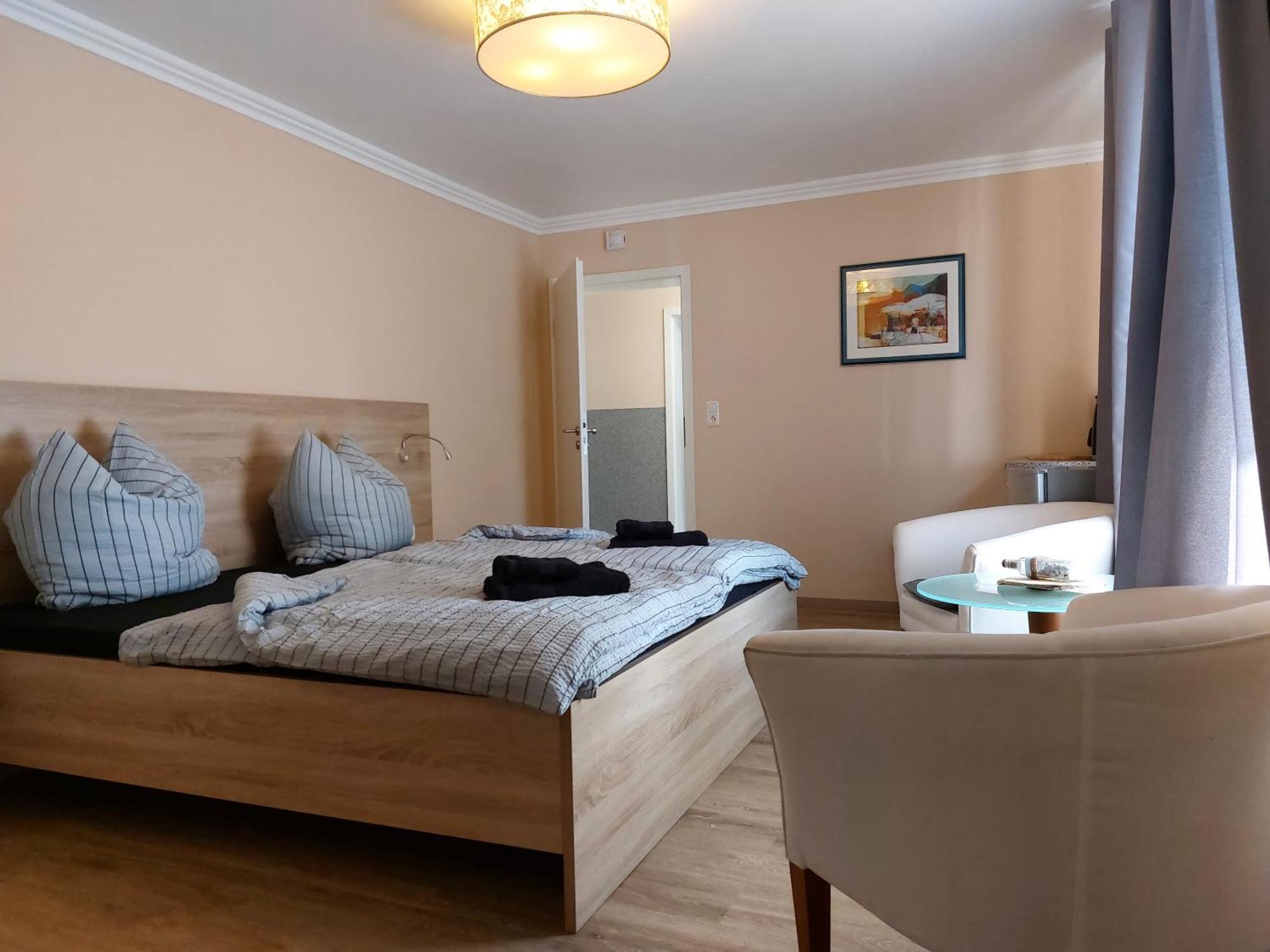 Appartamento Haus Strandlust- Gemuetliches Studio Direkt Am Duemmer Lembruch Esterno foto